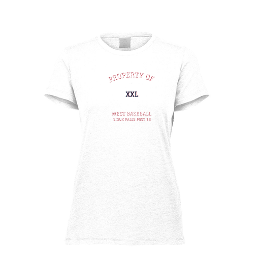 [FTSCUBWH-FAXS-LOGO2] Decker Women's Tri-Blend T-Shirt - Short Sleeve (Female Adult XS, White, Logo 2)