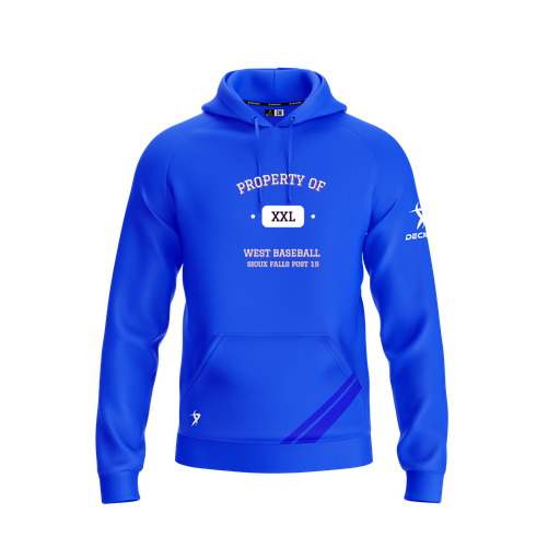 [FOLHSMRY-YXS-LOGO2] Decker Summit Hoodie (Youth XS, Royal, Logo 2)