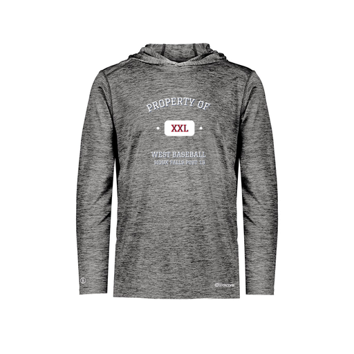 [FOLHCGBK-YS-LOGO1] Decker Youth Charge Hoodie (Youth S, Black, Logo 1)